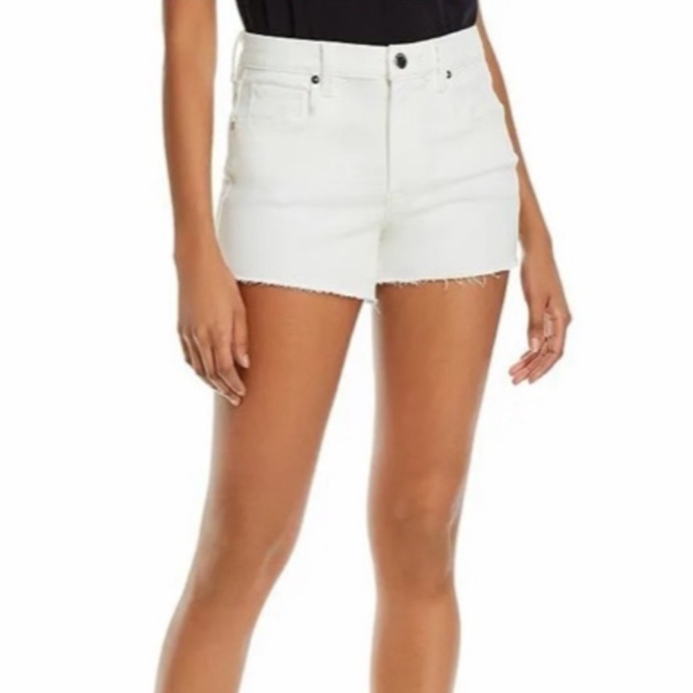 Blank NYC White Jean Shorts, size 25!